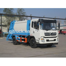 Shacman 4X2 drive camión de basura compacto para 3-10 metros cúbicos